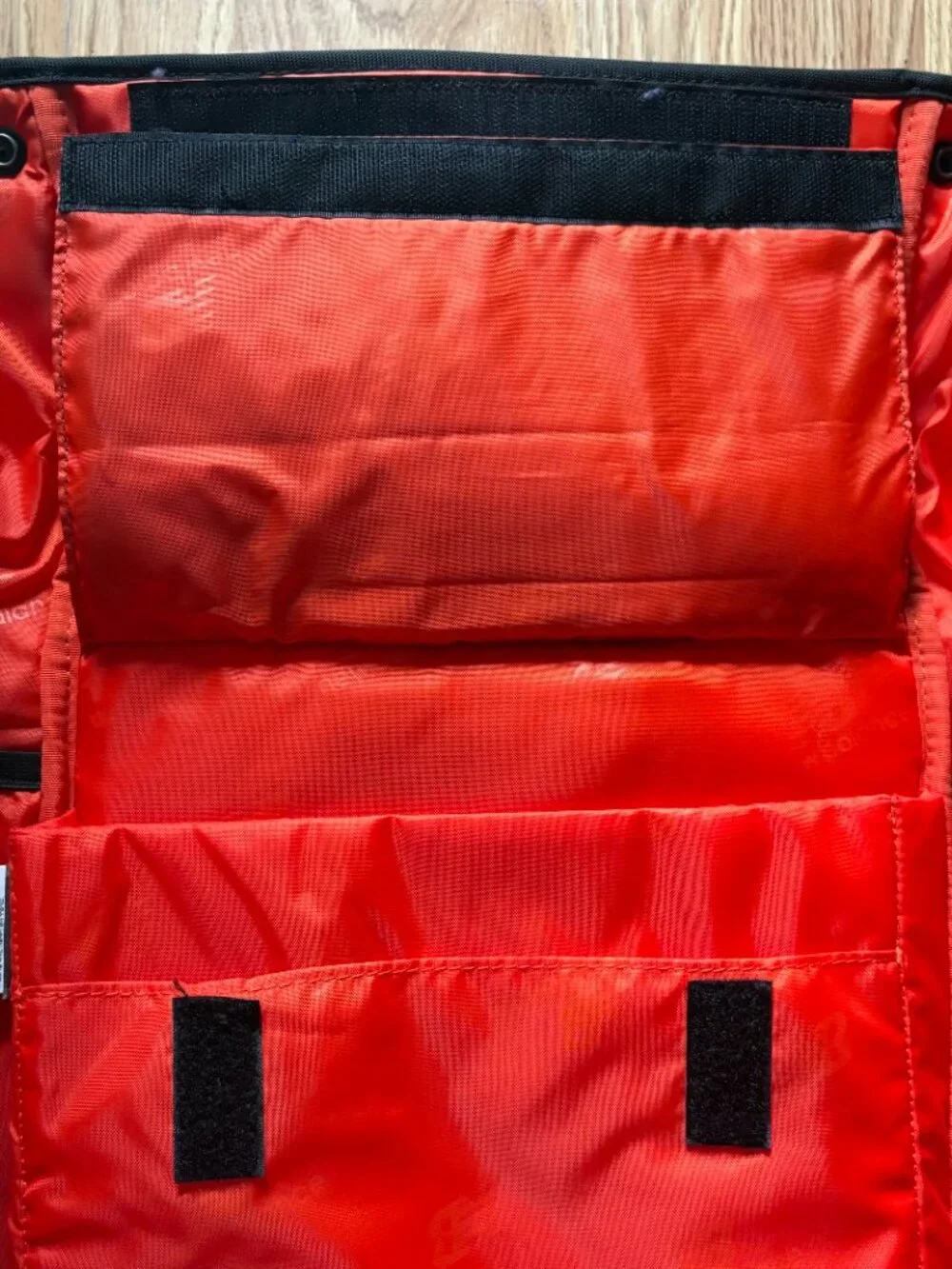 New Balance Flight Bag Fold-Top Roll-Top Backpack Black 24L